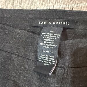 Zac & Rachel Charcoal Trousers